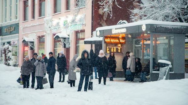 В Благовещенске введен режим ЧС из-за последствий снегопада